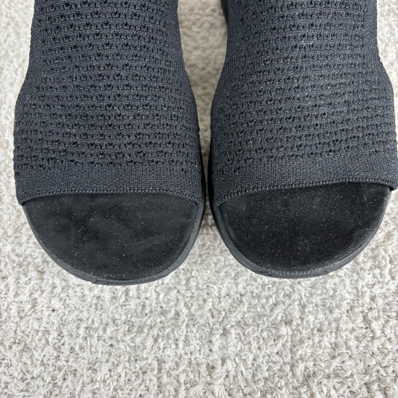 Skechers Martha Stewart's Sandal 8.5 Black Star Dust Arch Fit 2.0 Slip In Casual - Picture 13 of 16